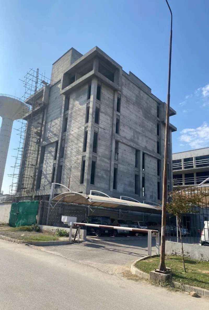 Multi-storey concrete office building at H-11/4, Islamabad