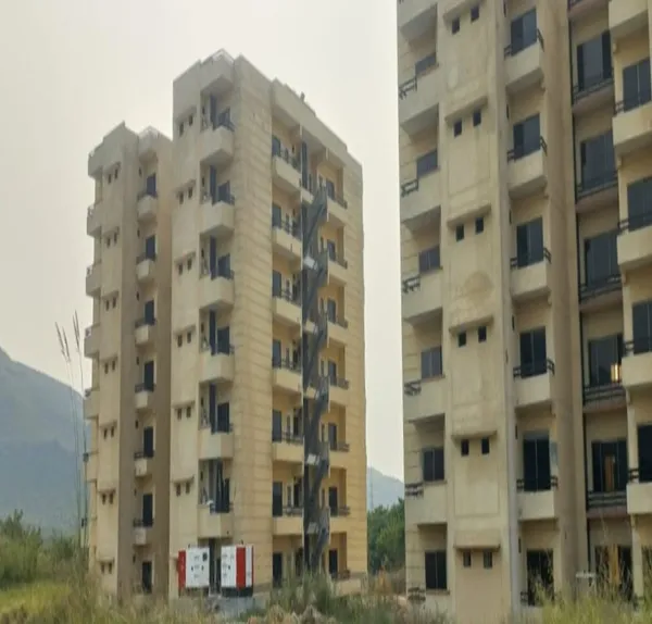 Residential tower built by ADK